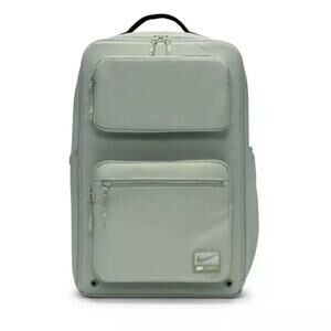Nike Utility Speed Oil Green Backpack New Gym Bag Travel FN4106-370 (27L) NWT